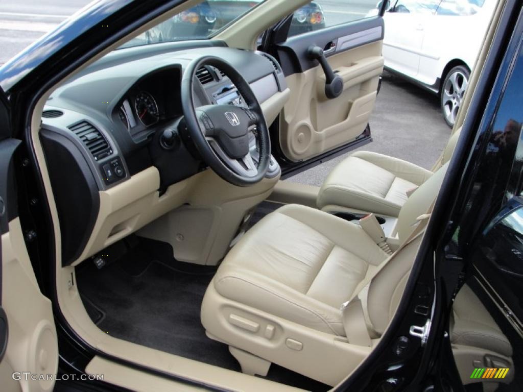 Ivory Interior 2010 Honda CR-V EX-L AWD Photo #38613209