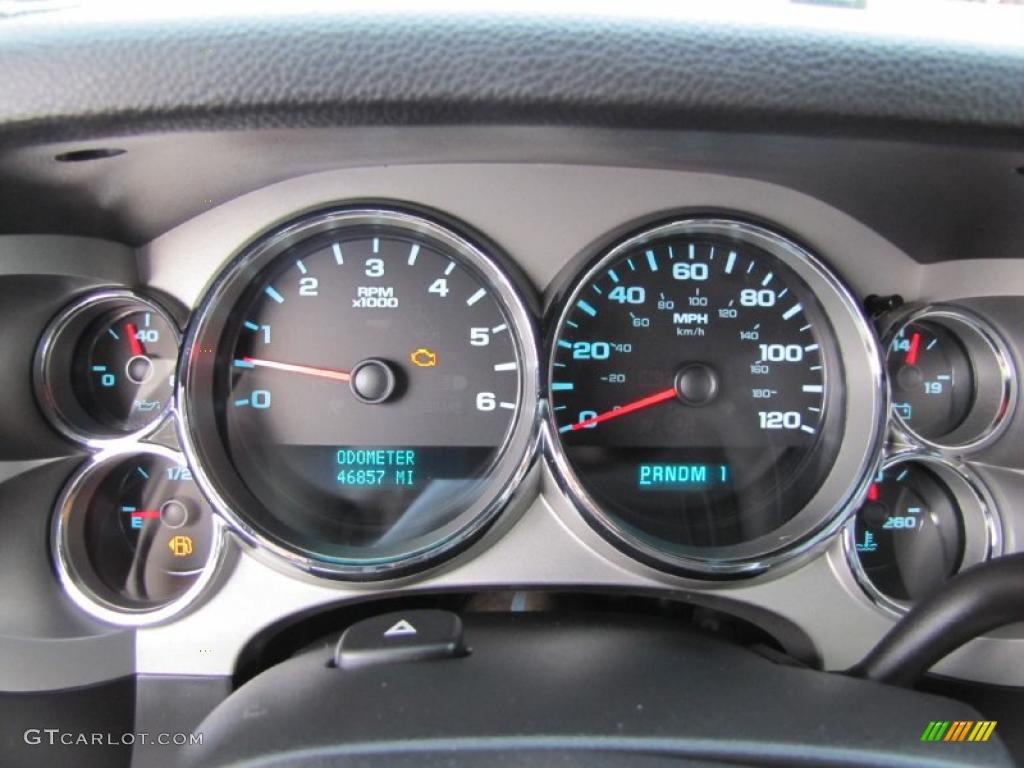 2008 Chevrolet Silverado 2500HD LT Crew Cab 4x4 Gauges Photos