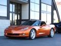 Atomic Orange Metallic 2008 Chevrolet Corvette Coupe Exterior