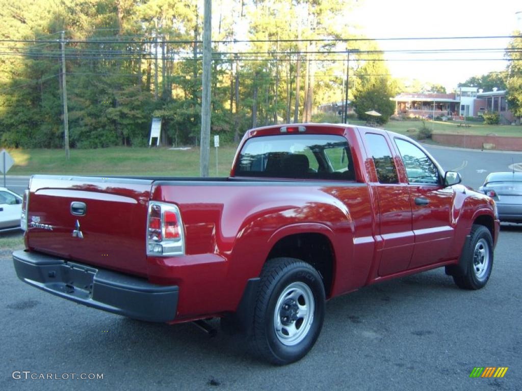 2007 Raider LS Extended Cab - Lava Red / Slate photo #5