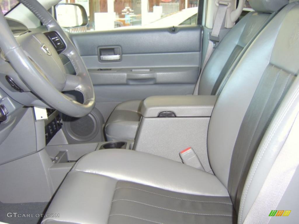 2006 Durango Limited 4x4 - Bright Silver Metallic / Dark Slate Gray/Light Slate Gray photo #14