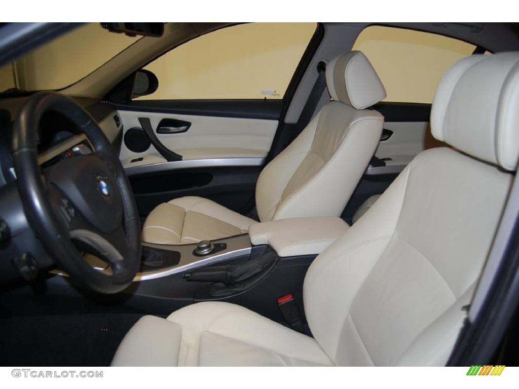 Oyster Interior 2008 BMW 3 Series 328i Sedan Photo #38616970