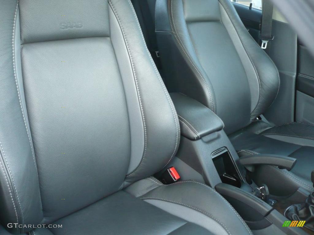Black/Gray Interior 2007 Saab 9-3 2.0T Sport Sedan Photo #38618822