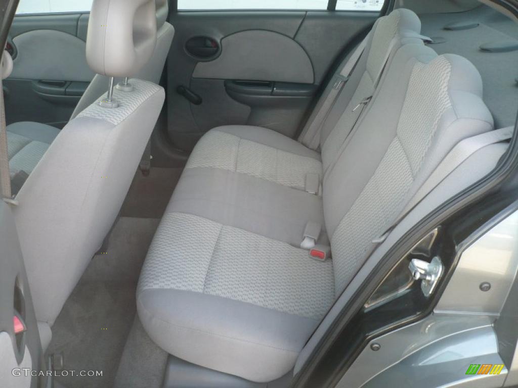 Gray Interior 2007 Saturn ION 2 Sedan Photo #38619192