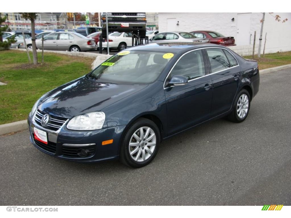 Shadow Blue Metallic 2006 Volkswagen Jetta 2.0T Sedan Exterior Photo #38619474