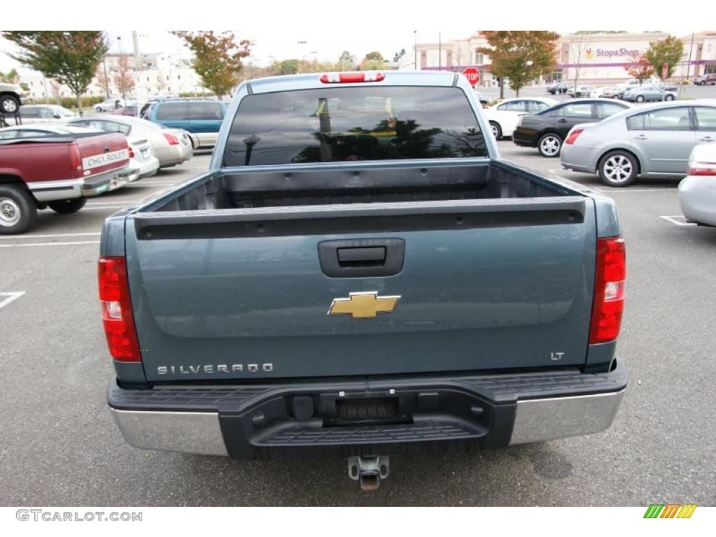 2008 Silverado 1500 Z71 Crew Cab 4x4 - Blue Granite Metallic / Ebony photo #6