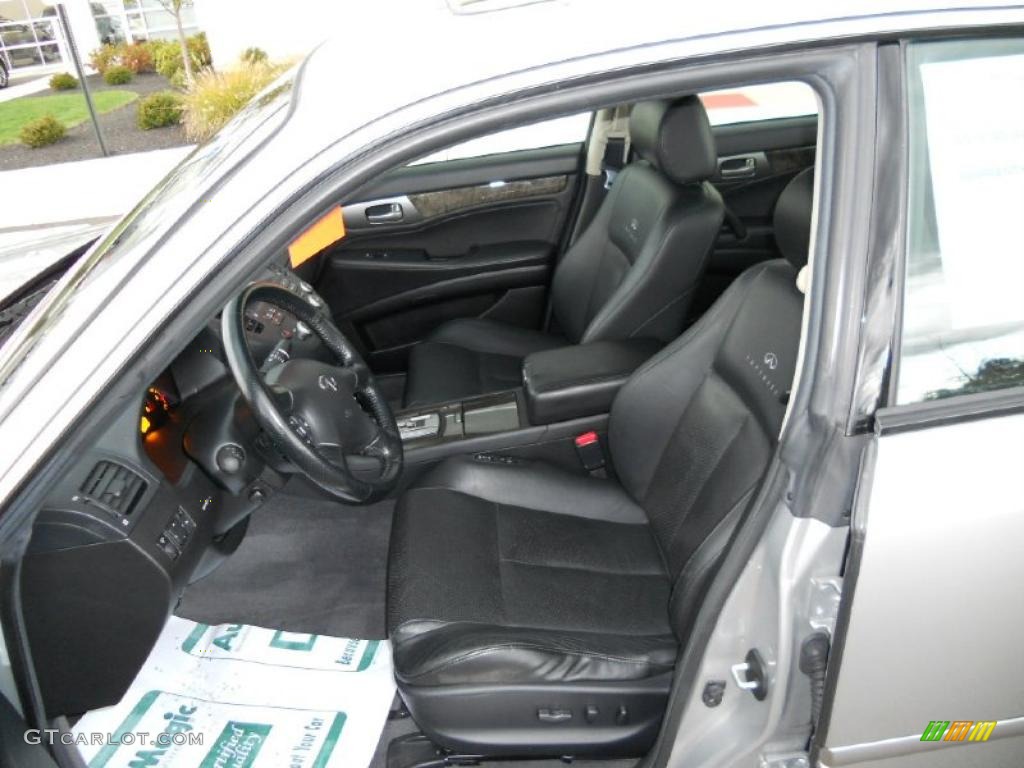 Graphite Interior 2003 Infiniti M 45 Sport Sedan Photo #38619874