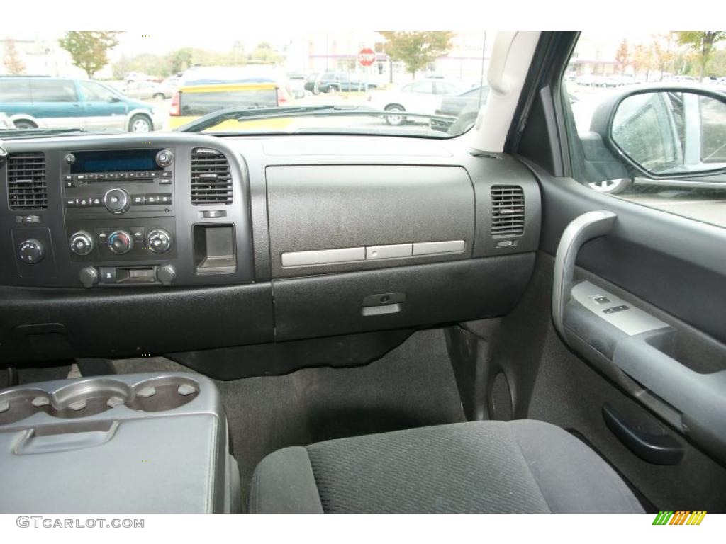 2008 Silverado 1500 Z71 Crew Cab 4x4 - Blue Granite Metallic / Ebony photo #18