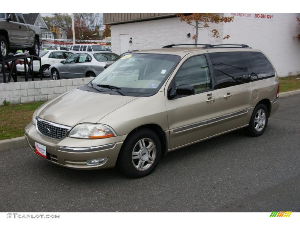 2001 Windstar SE - Harvest Gold Metallic / Medium Parchment photo #1