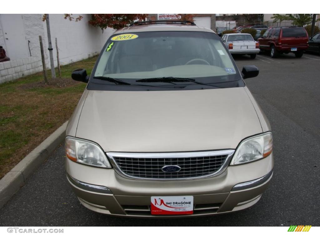 2001 Windstar SE - Harvest Gold Metallic / Medium Parchment photo #2