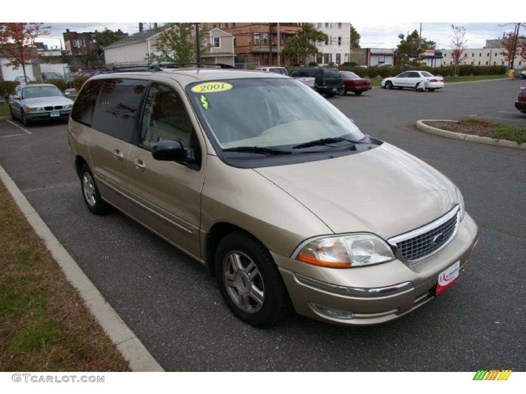 2001 Windstar SE - Harvest Gold Metallic / Medium Parchment photo #3