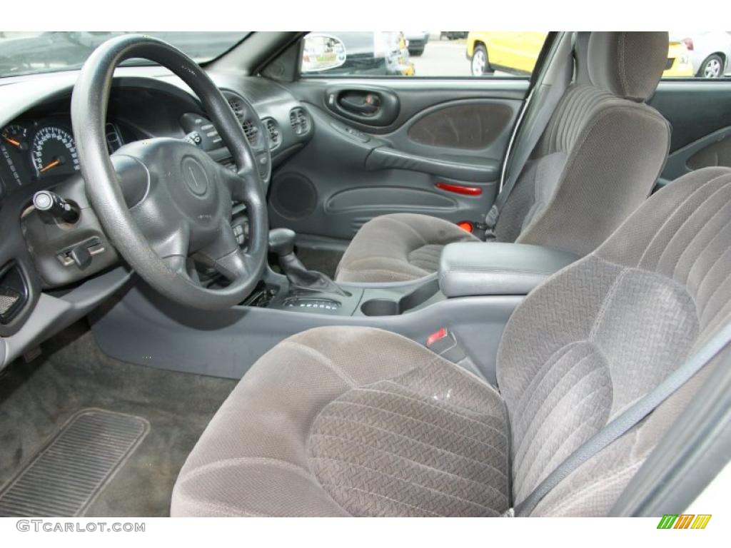 Dark Pewter Interior 2003 Pontiac Bonneville SE Photo #38620518