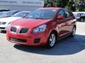 2009 Red Hot Metallic Pontiac Vibe   photo #4