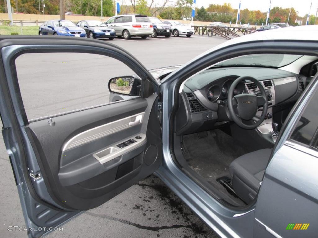 Dark Slate Gray Interior 2010 Chrysler Sebring Touring Sedan Photo #38623486