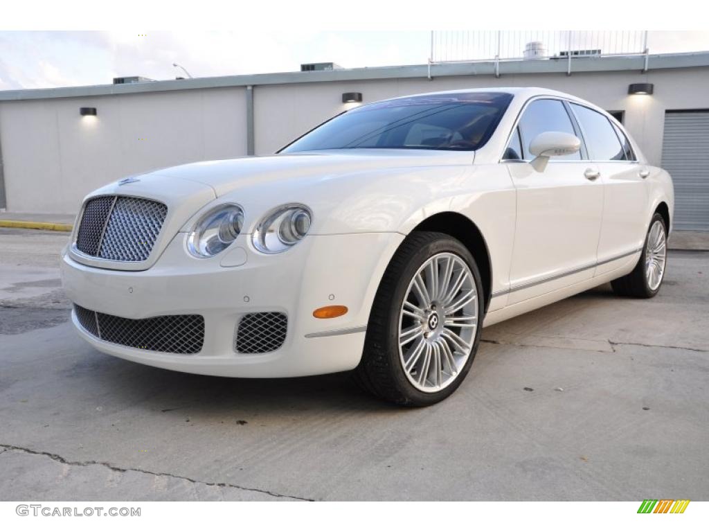 Glacier White 2009 Bentley Continental Flying Spur Speed Exterior Photo #38623834
