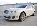 Glacier White 2009 Bentley Continental Flying Spur Speed