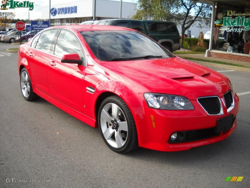 2009 G8 GT - Liquid Red / Onyx photo #1