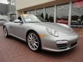 Front 3/4 View of 2009 911 Carrera 4S Cabriolet