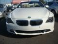 2007 Alpine White BMW 6 Series 650i Convertible  photo #8