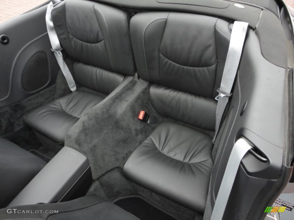 Black Interior 2009 Porsche 911 Carrera 4S Cabriolet Photo #38624398