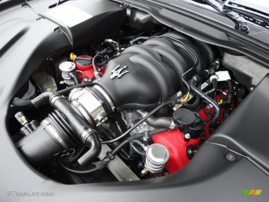 2011 Maserati GranTurismo S Automatic 4.7 Liter DOHC 32-Valve VVT V8 Engine Photo #38624590