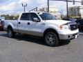 2007 Oxford White Ford F150 XLT SuperCrew 4x4  photo #3