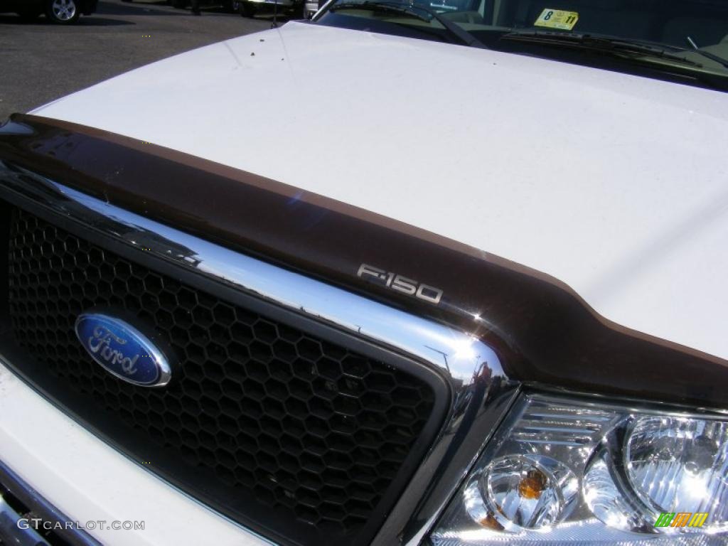 2007 F150 XLT SuperCrew 4x4 - Oxford White / Tan photo #12