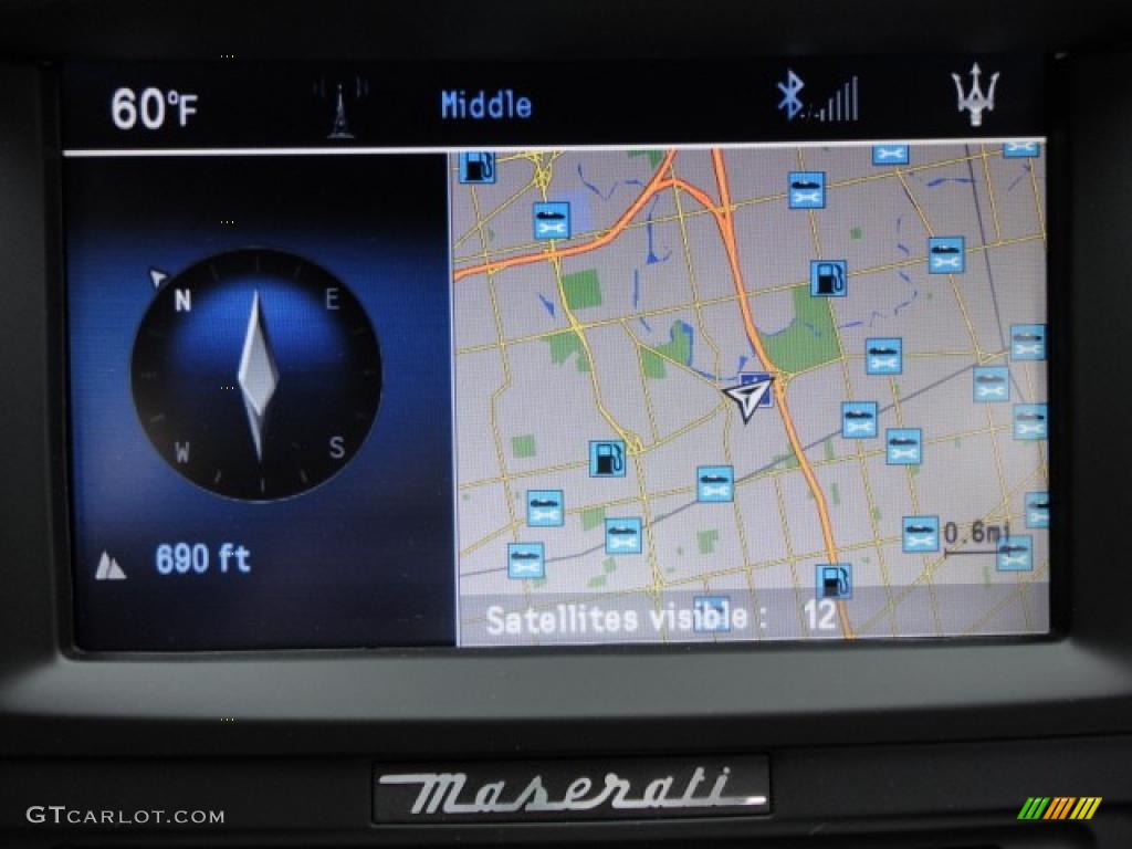 2011 Maserati GranTurismo S Automatic Navigation Photo #38624918