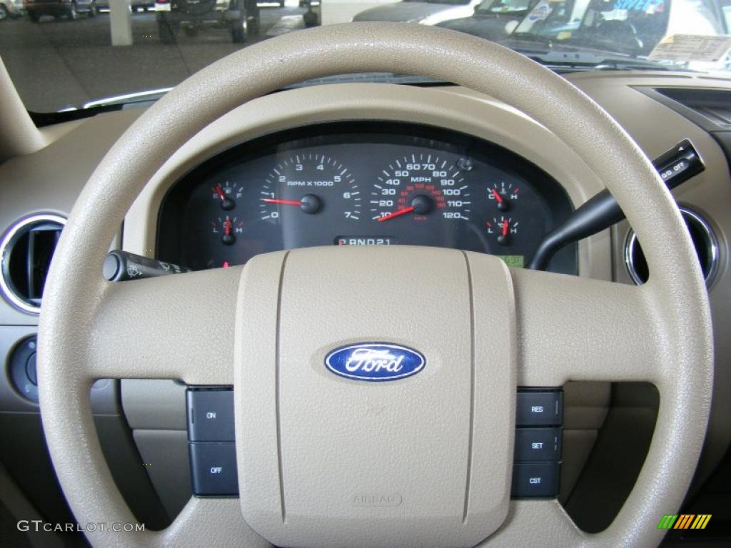 2007 F150 XLT SuperCrew 4x4 - Oxford White / Tan photo #18