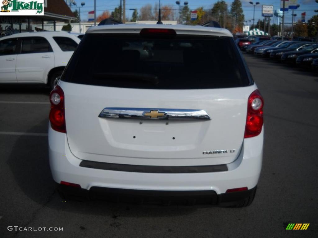 2010 Equinox LT AWD - Summit White / Jet Black/Light Titanium photo #4