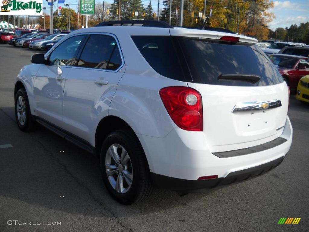 2010 Equinox LT AWD - Summit White / Jet Black/Light Titanium photo #5