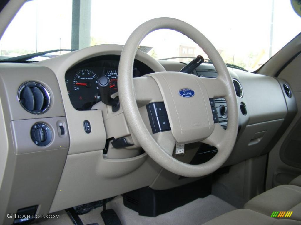 2007 F150 XLT SuperCrew 4x4 - Oxford White / Tan photo #23
