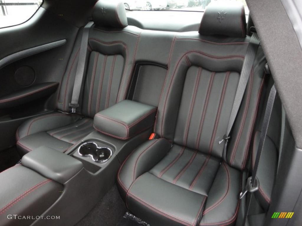 Nero Interior 2011 Maserati GranTurismo S Automatic Photo #38625030