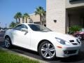 Arctic White 2010 Mercedes-Benz SLK 300 Roadster Exterior