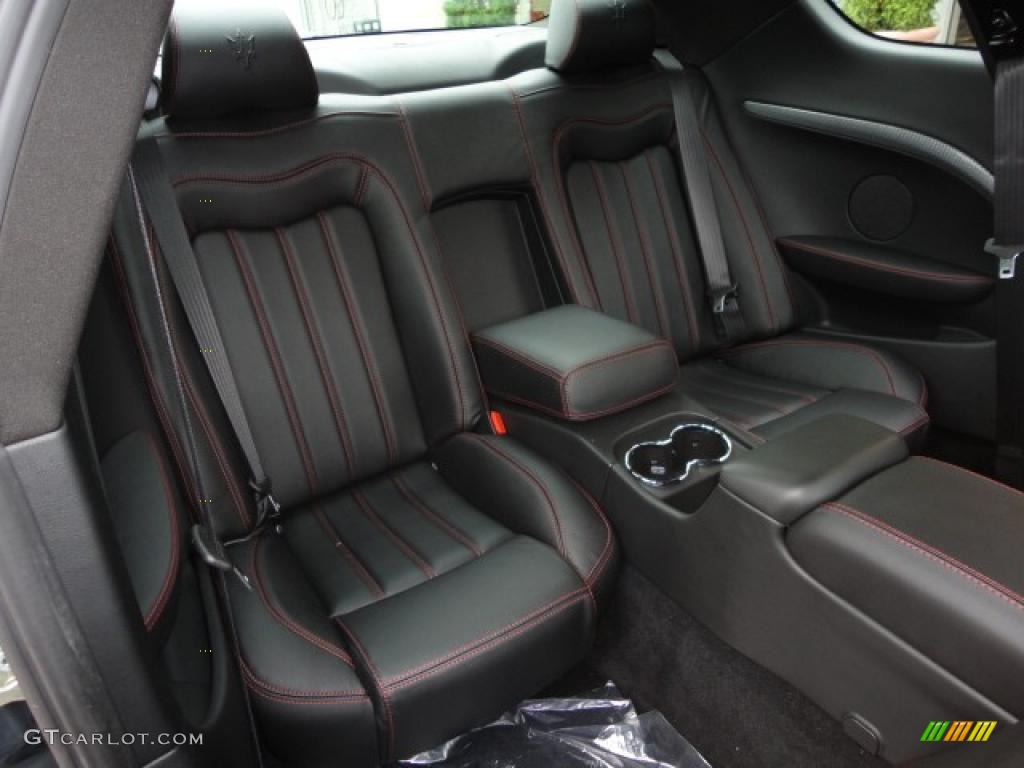 Nero Interior 2011 Maserati GranTurismo S Automatic Photo #38625046