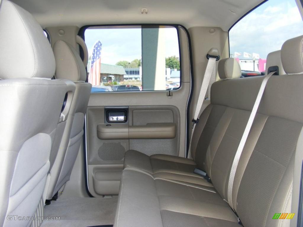 Tan Interior 2007 Ford F150 XLT SuperCrew 4x4 Photo #38625070