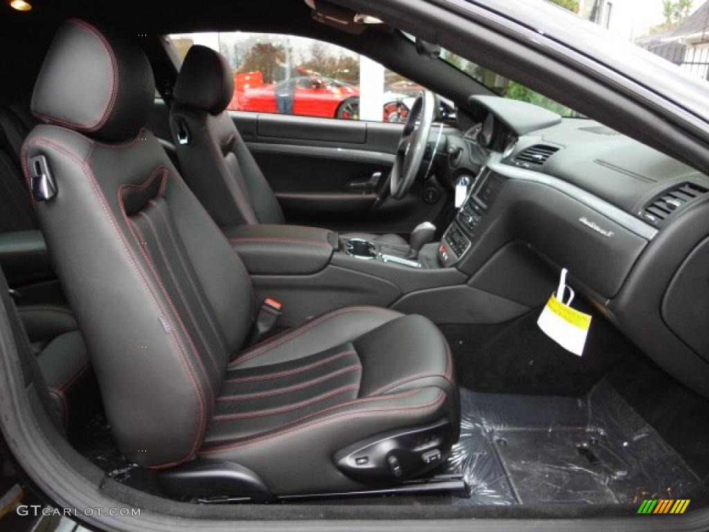 Nero Interior 2011 Maserati GranTurismo S Automatic Photo #38625074