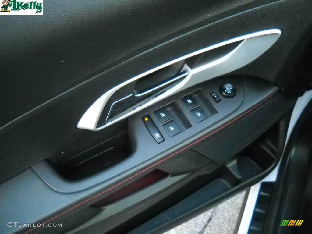 2010 Equinox LT AWD - Summit White / Jet Black/Light Titanium photo #16