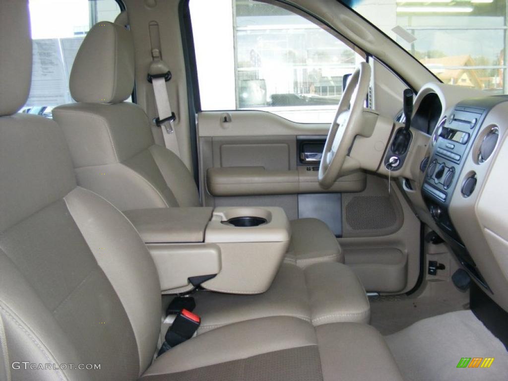 Tan Interior 2007 Ford F150 XLT SuperCrew 4x4 Photo #38625154