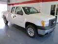 2011 Summit White GMC Sierra 1500 Extended Cab  photo #5