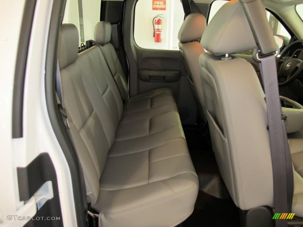 Dark Titanium Interior 2011 GMC Sierra 1500 Extended Cab Photo #38625418