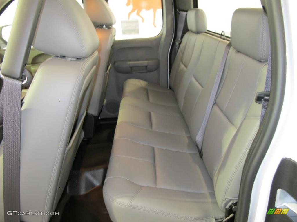 Dark Titanium Interior 2011 GMC Sierra 1500 Extended Cab Photo #38625438