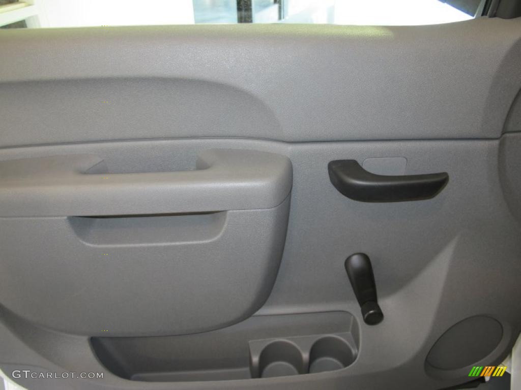 2011 GMC Sierra 1500 Extended Cab Dark Titanium Door Panel Photo #38625522