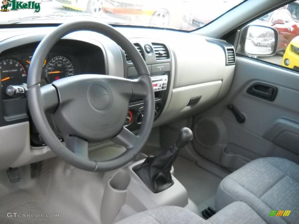 Medium Pewter Interior 2006 Chevrolet Colorado Regular Cab Photo #38625638