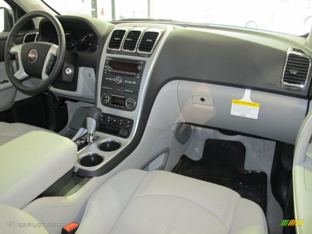 Light Titanium Interior 2011 GMC Acadia SLT Photo #38625694