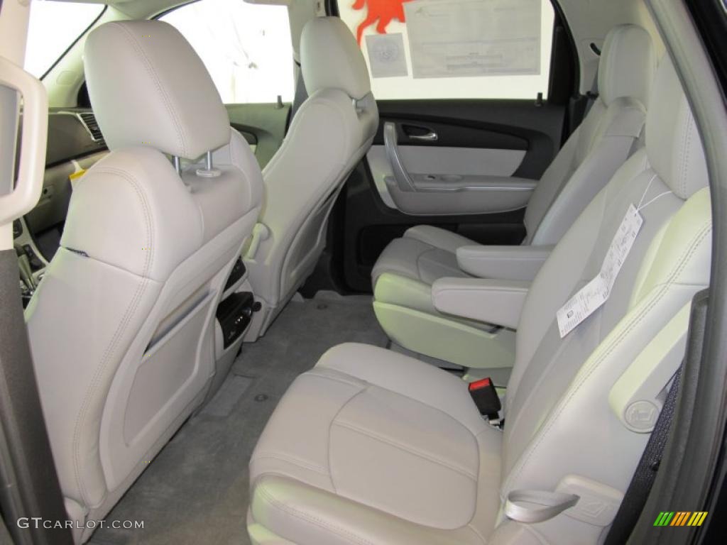 Light Titanium Interior 2011 GMC Acadia SLT Photo #38625738