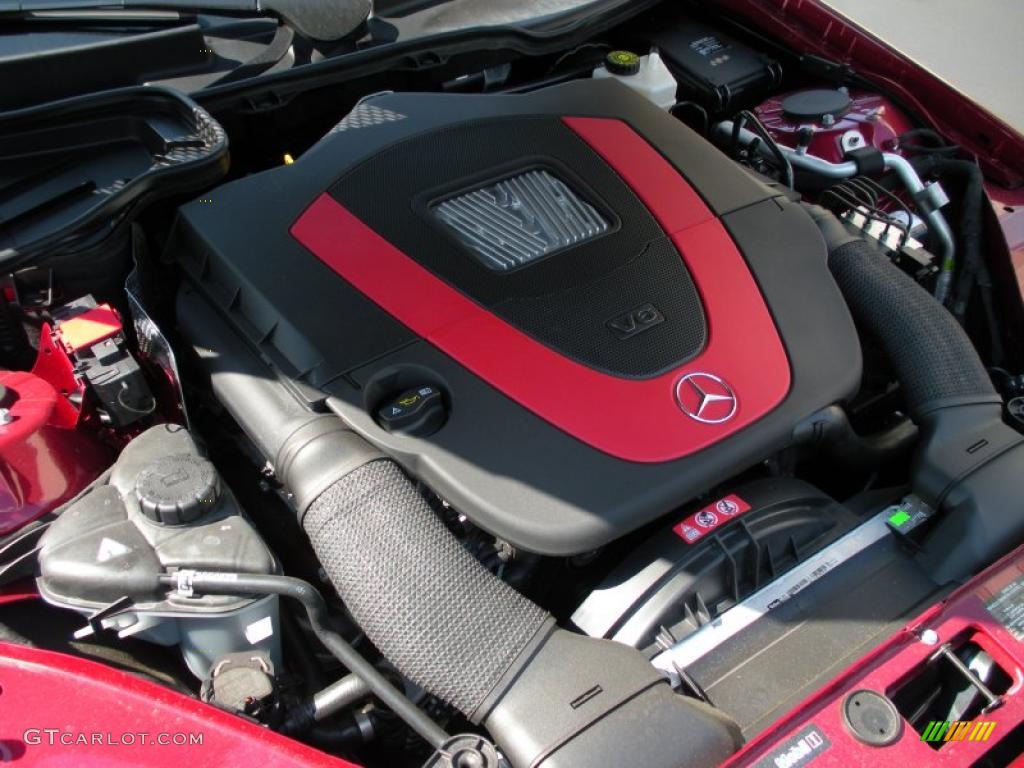 2010 Mercedes-Benz SLK 350 Roadster 3.5 Liter DOHC 24-Valve VVT V6 Engine Photo #38625899