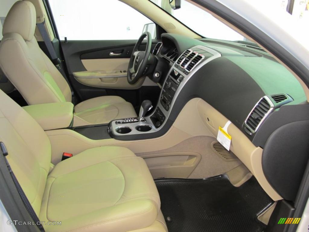 Cashmere Interior 2011 GMC Acadia SLT Photo #38626022