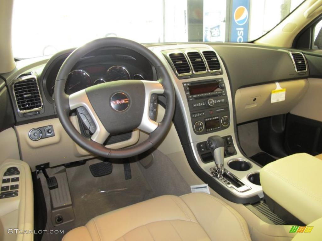Cashmere Interior 2011 GMC Acadia SLT Photo #38626558