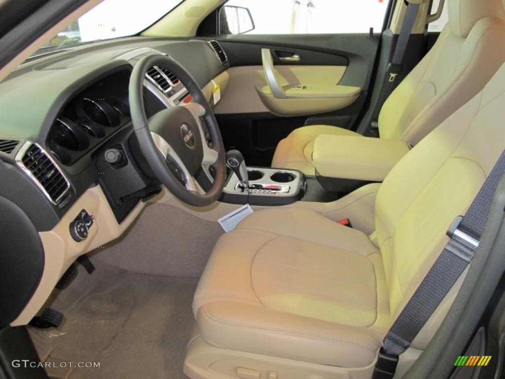 Cashmere Interior 2011 GMC Acadia SLT Photo #38626574